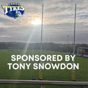 Private sponsor - Tony Snowdon