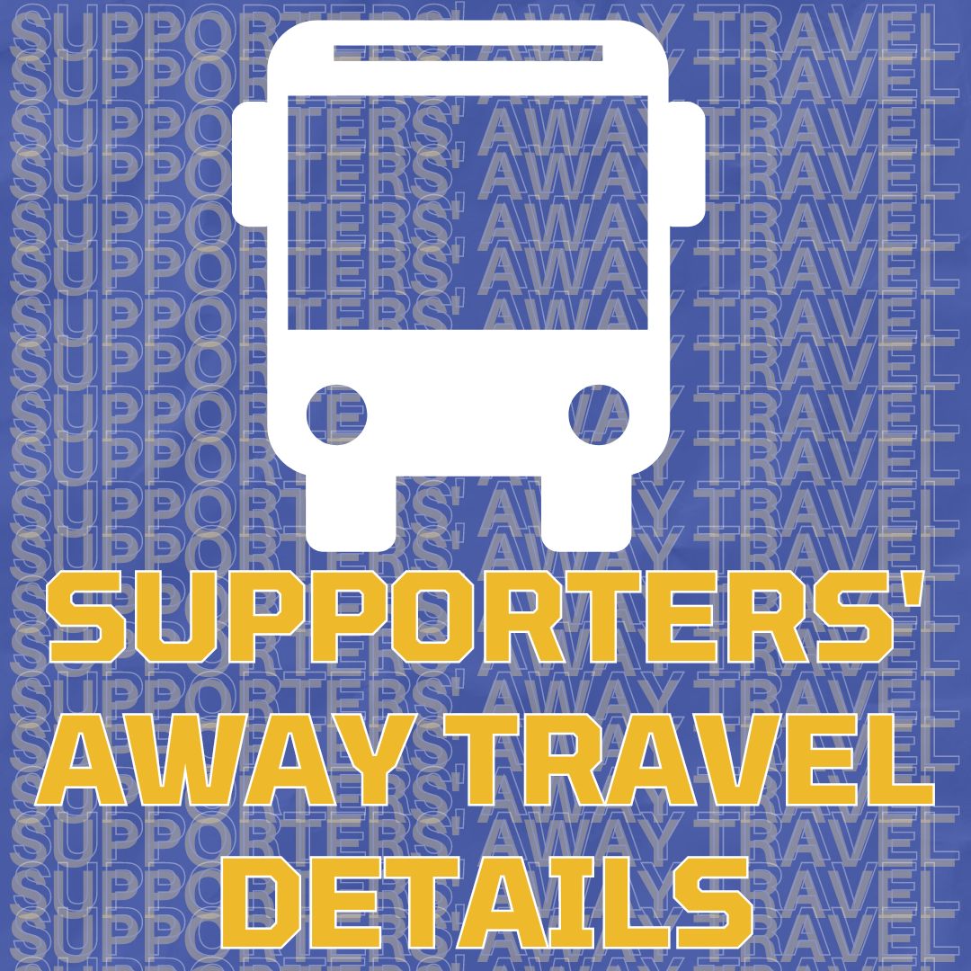 Supporters away travel details