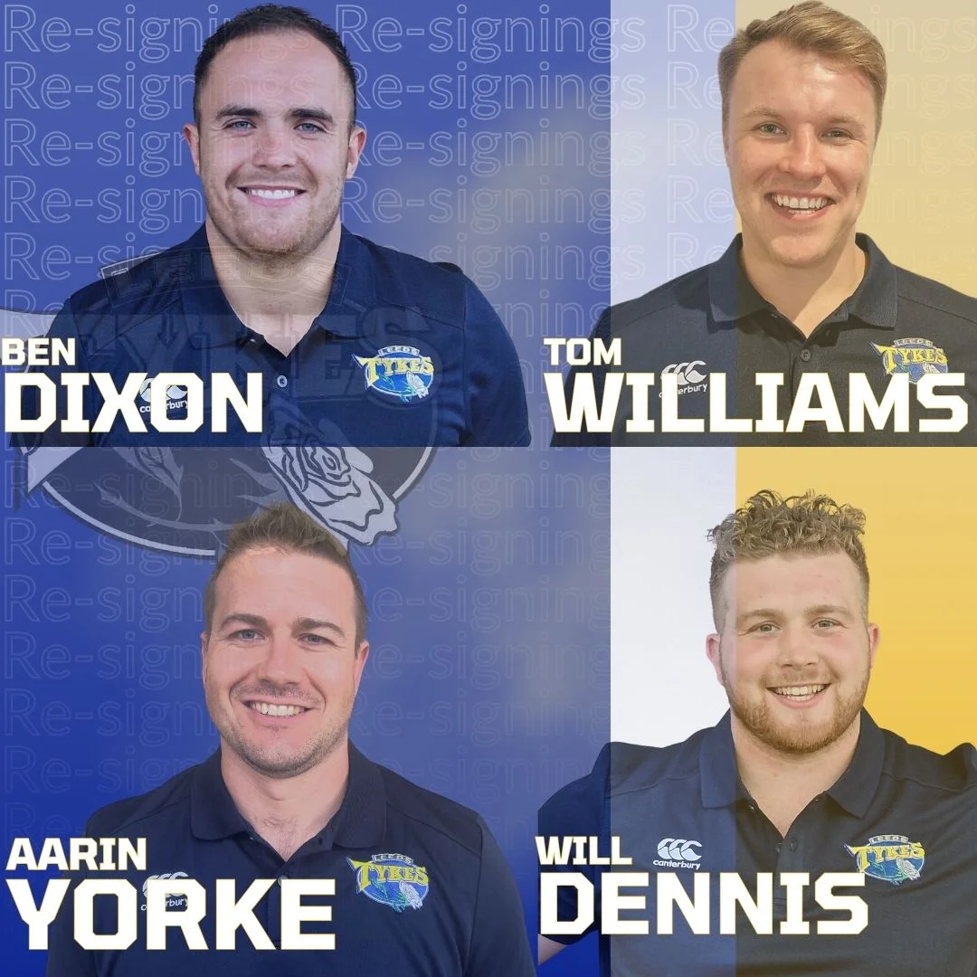 Resignings Ben Dixon, Tom Williams, Aarin Yorke, Will Dennis