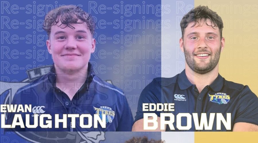 Re-signings Ewan Laughton, Eddie Brown, Lucas Walsh