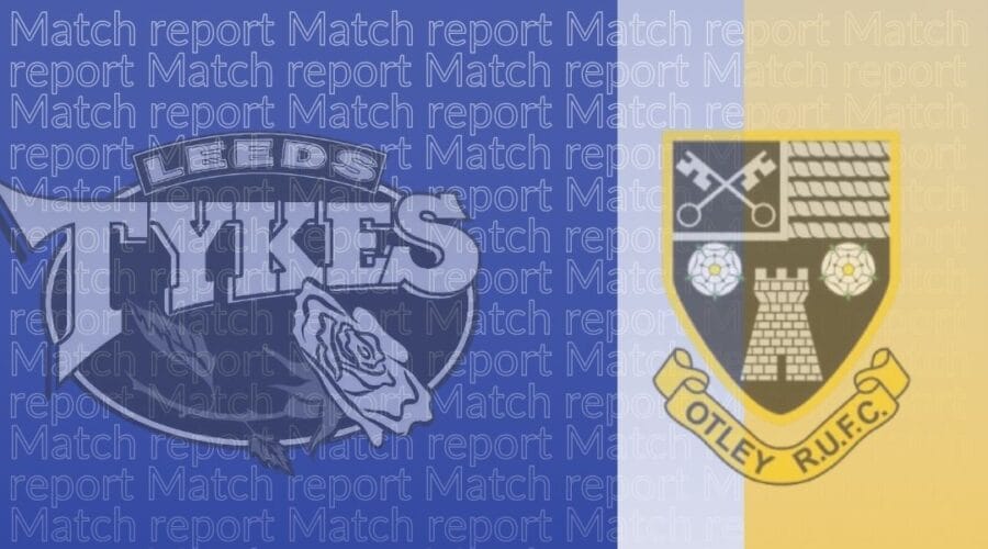 Leeds Tykes 33 Otley RUFC 10 Friday 20 December Logos of both clubs