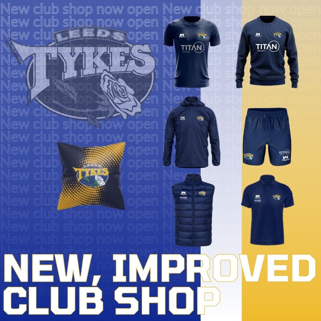 Leeds Tykes new club & improved ccub shop open Images of some things to buy