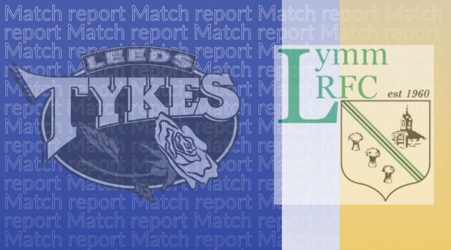 Leeds Tykes 52 Lymm RFC 10 Saturday 8 March Logos of both clubs